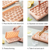 Round Ice Tray With Lid-Large