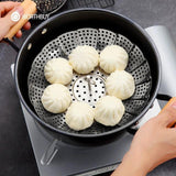 Folding Dish Steam Stainless Steel Food Steamer Basket Mesh Vegetable Cooker Steamer Expandable - Alif Online