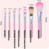 Hello Kitty Professional Makeup Brushes Set 7Pcs - Alif Online