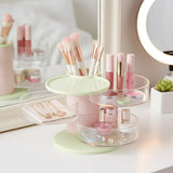 3-layer Rotatable Jewellery Cosmetic Organizer