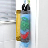 Home Grocery Bag Holder Wall Mount Plastic Bag Holder Storage Dispenser Hanging Garbage Bag Kitchen Trash Organizer's - Alif Online