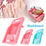 Household Anti-slip Personal Underwear Washboard Washtub Socks Scrubboard Clothes Cleaning Tools Laundry Accessories