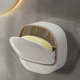 🛁 Luxury Wall Soap Holder with Drain Tray | Keeps Soap Dry