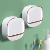 🛁 Luxury Wall Soap Holder with Drain Tray | Keeps Soap Dry