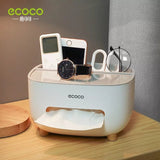 Multi-Functional Smart Tissue Holder with Mobile Stand & Stationery Storage