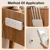 Magnetic Remote Control Holder Wall Mounted Pack Of 2