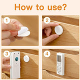 Magnetic Remote Control Holder Wall Mounted Pack Of 2
