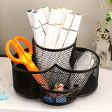 360° Rotating Iron Brush Holder Kitchen Sink Organizer