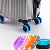 Silicone Luggage Wheel Protectors - 8pcs set