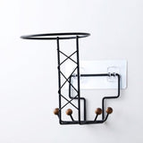 Wall Mounted Hat Holder Hook Rack