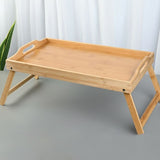 Bamboo Folding Breakfast in Bed Tray with Folding Legs
