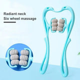 6 Wheel Neck & Body Massager Handheld Relaxation Device