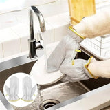 Heat Resistant Dishwashing Gloves High Temperature Safety Gloves