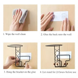 Wall Mounted Hat Holder Hook Rack