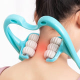 6 Wheel Neck & Body Massager Handheld Relaxation Device