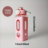 Reusable 700 ML Plastic Drinking Bottle