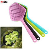 Kitchen Tools Vegetable Drain Water Spoon Kitchen Accessories Plastic Strainer Gadget - Alif Online
