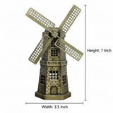 Windmill Decorative Showpiece Premium Metal Home & Office Decor