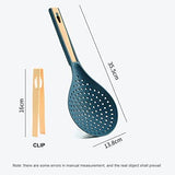 Large Leaky Spoon Filter Screen Noodle Scoop Boiled Noodles with face Clip - Alif Online