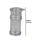 Acrylic Salt & Pepper Shaker Transparent Spice Dispenser