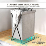 Foldable Laundry Basket With Handle