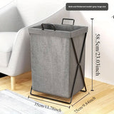 Foldable Laundry Basket With Handle