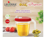 Lavenna Oil Dispenser 1 Litre Oil Jug - Alif Online