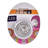 LED Lamps Touch Night Light Battery Powered White Light LED Push Car Home Cabinet Camping Light - Alif Online