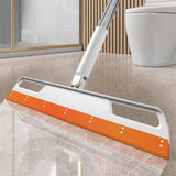 Magic Broom Floor Cleaning Squeegee Rotatable Silicone Pet Hair Dust Broom Hand Push Floor Wiper Household Cleaning Tools - Alif Online