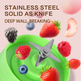 USB Rechargeable Juicer 6 Blades Electric Blender Portable Mixer