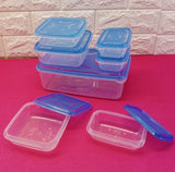 MODERN THUMB LOCK PACK OF 7PC FOOD KEEPER CONTAINER SET RANDOM COLORS - Alif Online