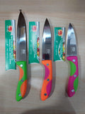 Multiple Color Handle Knife