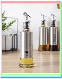 Oil And Vinegar Bottle 500 ML Steel Glass - Alif Online