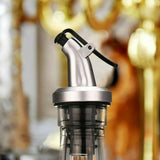 Pack Of 2 Oil Dispenser Sealed Oil Bottle Stopper Kitchen Glass Olive Oil Dispenser Bottle Oil and Vinegar Dispense - Alif Online
