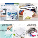 Pack of 30Pcs Multifunctional Washing Fragrant sheets for use in washing machines for removing stains and providing a good fragrance on the clothes can also be used in cleaning the floor as well - Alif Online