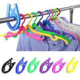 Portable Folding Clothes Hangers Travel Accessories Foldable Clothes Drying Rack for Travels - Alif Online