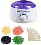Pro wax 100 Mini Wax Warmer Heater Electric Hands Spa Hair Removal Depilatory Melting Wax Machine Pot Temperature Control - Alif Online
