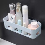 Punch-free bathroom kitchen shelf Plastic bathroom vanity Holder Shelf Storage Organizer's - Alif Online