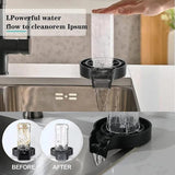 Rinser Automatic Glass Cup Washer High Pressure Bar Cup Cleaner Faucet Glass Rinser For Kitchen Sinks Accessories Wash Tool
