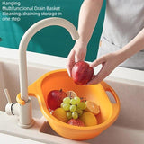 Round sink filter wash dish rack drain basket - Alif Online