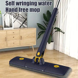 Self-twisting Water Quick-drying Mop/ Self-wringing Hands-free Flat Floor Mop - Alif Online