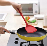 Silicone Non-stick Egg Fish Frying Pan Scoop Spoon Shovel