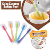 Silicone Spatula Baking Kitchen Cream Butter Cake Spatula Mixing Batter Scraper Mixer Baking Tools 21CM - Alif Online