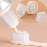 Silicone Toothpaste Cap Self-sealing Toothpaste Squeezer Toothpaste Pump Dispenser - Alif Online