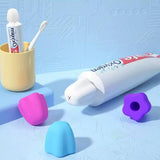 Silicone Toothpaste Cap Self-sealing Toothpaste Squeezer Toothpaste Pump Dispenser