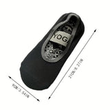 Women Anti-Slip Yoga Socks With Strip 1 Pair