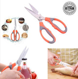 Stainless Steel Kitchen Scissor Professional Multi Function Gunting - Alif Online