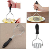Stainless Steel Potato Masher with Handle - Alif Online