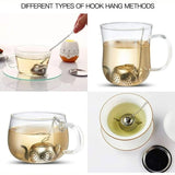 Mini Teapot Tea Infuser Strainer Filter Stainless Steel