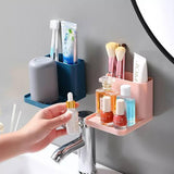 Toothpaste & Soap Holder Wall Mounted Shower's - Alif Online